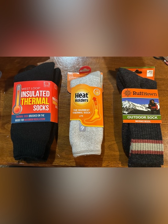 Other - Lite Thermal Socks - Light Gray - Men Underwear & Socks